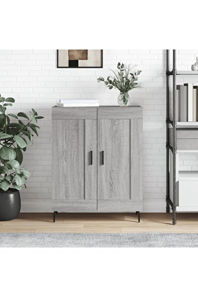 Concept Servantă, gri sonoma, 69,5x34x90 cm, lemn compozit