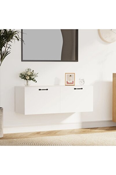 Concept Dulap de perete, alb, 100x36,5x35 cm, lemn prelucrat
