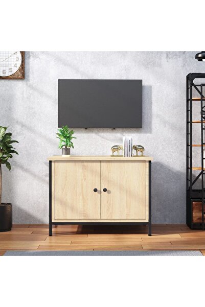 Concept Comodă TV cu uși, stejar sonoma, 60x35x45 cm, lemn prelucrat