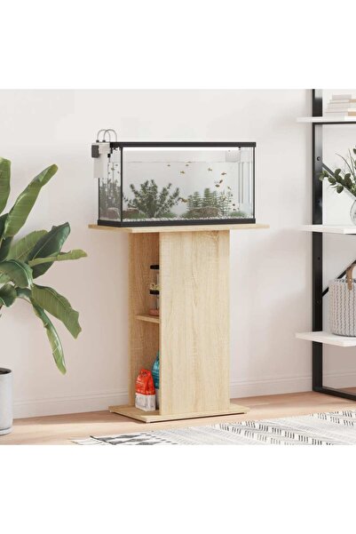 Concept Suport acvariu, stejar sonoma, 60,5x36x72,5 cm, lemn prelucrat