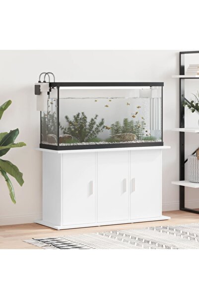 Concept Suport pentru acvariu, alb, 101x41x58 cm, lemn prelucrat