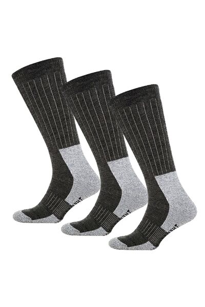 THERMOFORM Extreme Unisex Socks 3 Pack Black-Grey-Anthracite