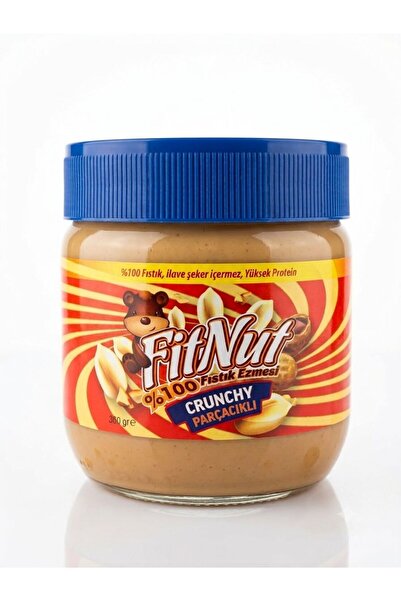 FitNut Crunchy FitNut Fıstık Ezmesi-Parçacıklı-Net 360 gr