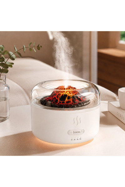 Hoco Umidificator cu Aromaterapie, Hoco, 300ml, USB, Lumină Ambientală