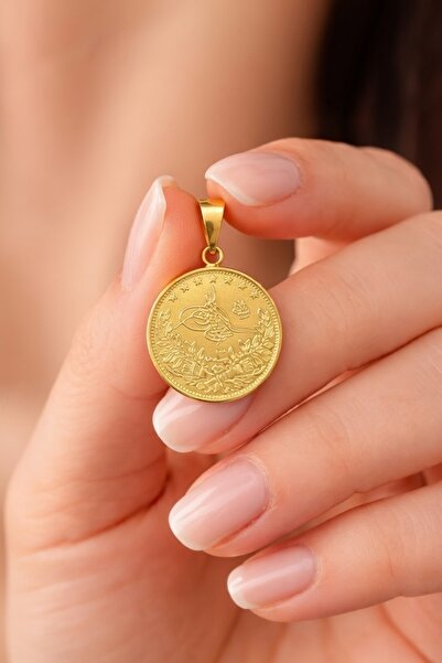 UKBA GOLD 8 Ayar Altın Tuğra Kolye Ucu