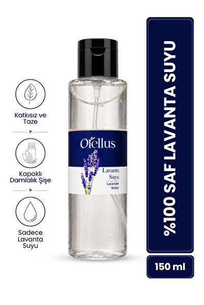Orellus Lavanta Suyu Siyah Kapaklı Şişe 150 ml
