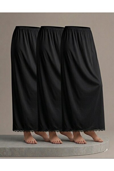 Noom Nightwear Long Satin Skirt