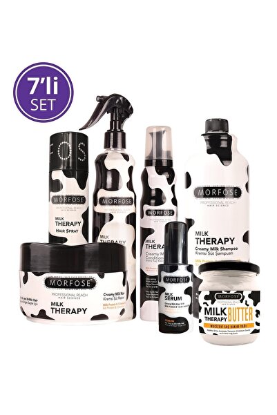 Morfose Milk Therapy 7'li Saç Bakım Seti