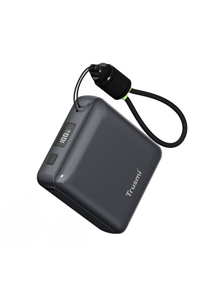 TRUSMI Powerbank Taşınabilir Şarj Cihazı 5W Hızlı Şarj Dijital Ekranlı Kablol...