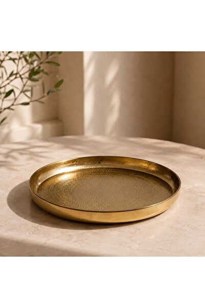 Ginza New Arrival Distinctive Gold Serving Tray