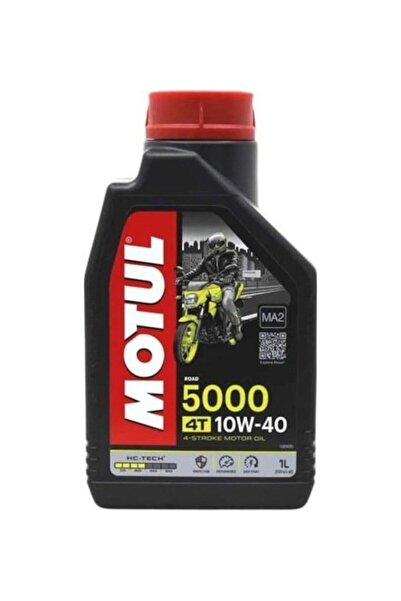 Motul 5000 10w40 4t 1l Motor Yağı 2022-2023 Üretim Tarihli