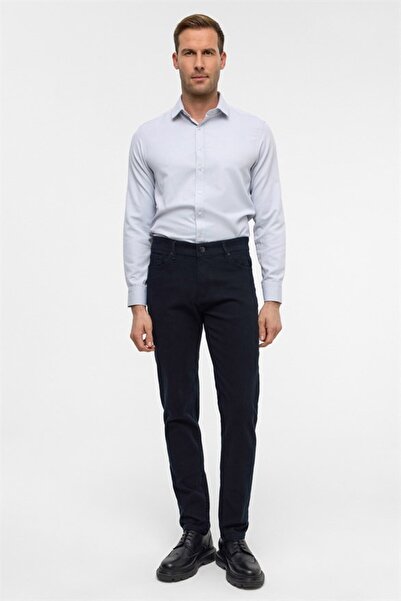 SÜVARİ Lacivert Düz Casual Pantolon