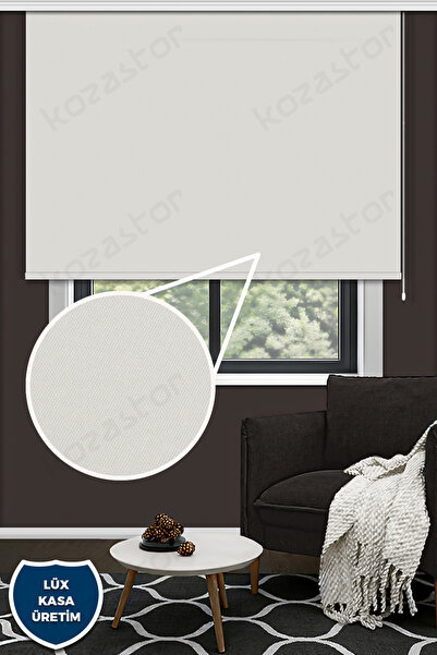 Kozastor Stor Perde Blackout Karartma Ekru 1302
