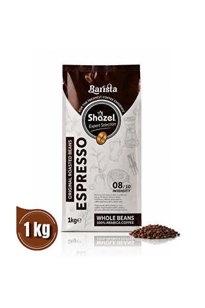 Shazel Espresso Kahve - Çekirdek - Flat Bottom 1000 gr.- Adet