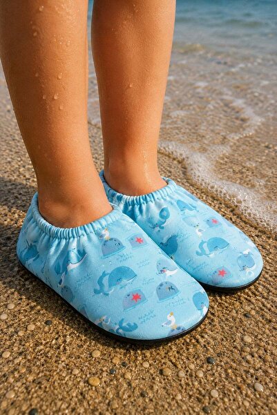 dinamik çocuk Unisex Non-Slip Sole Sea and Pool Shoes 21-23/24-26