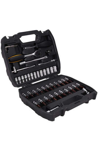 Deli 46-PIECE RATCHET TUBULAR WRENCH SET + BITS