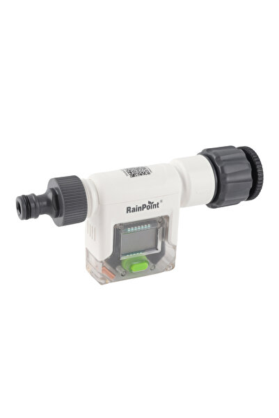 Choice1 EU Plug WiFi Water Flow Meter for Garden Hose Smart Water Meter 4 Flo...