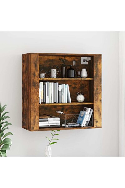 Concept Dulap de perete, stejar fumuriu, 80x33x80 cm, lemn prelucrat