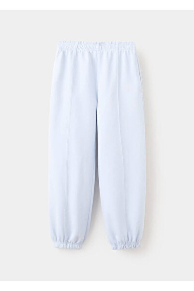 MANGO Kids Beli lastikli jogger pantolon