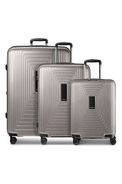 REDOLZ Essentials 14 4 Rollen Kofferset 3-teilig mit Dehnfalte