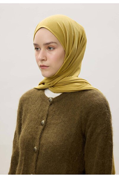 Freshscarfs Penye Şal Tatlı Sarı