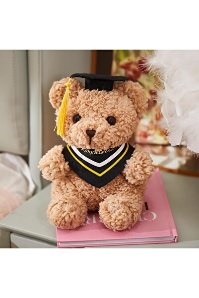Arabest 9 Inch Graduation Bear Class of 2026, Teddy Stuffed Animal with Black...