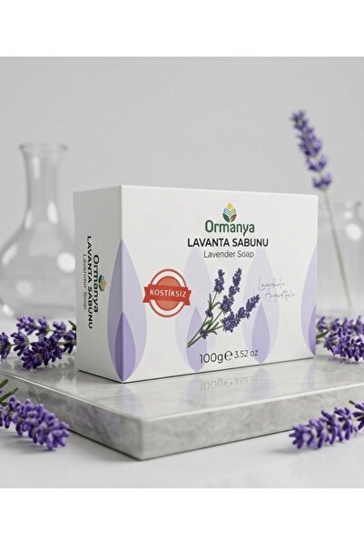 ORMANYA Lavender Solid Soap - 100Gr