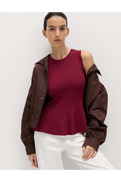 Marks & Spencer Fitilli Triko Bluz