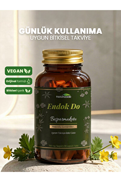 Hekimzade Endok 90 Kapsül 750mg – Tere Tohumu İçeren Takviye Edici Gıda
