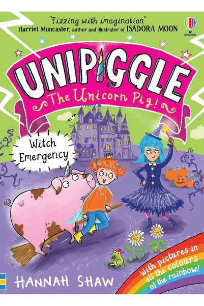 Usborne Carte pentru copii, Usborne , Unipiggle: Witch Emergency , 6+ ani