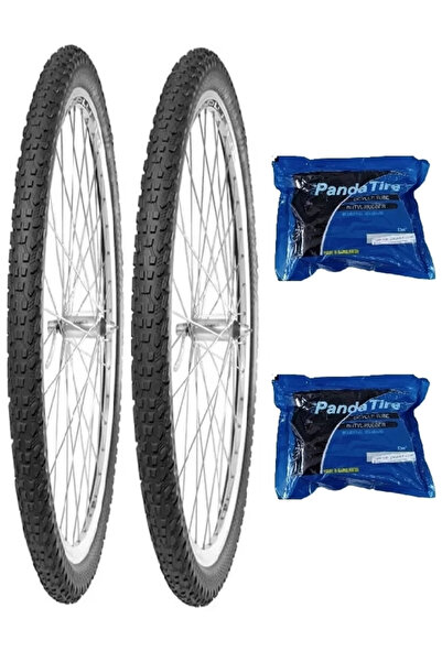 DIAMOND 29 Jant 29x2.10 Bisiklet Dış Lastiği Timsah X 2 Adet + Plus Panda İç ...