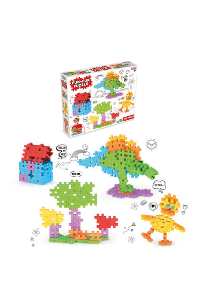 DEDE Fun-Fun Puzzle 192 Parça