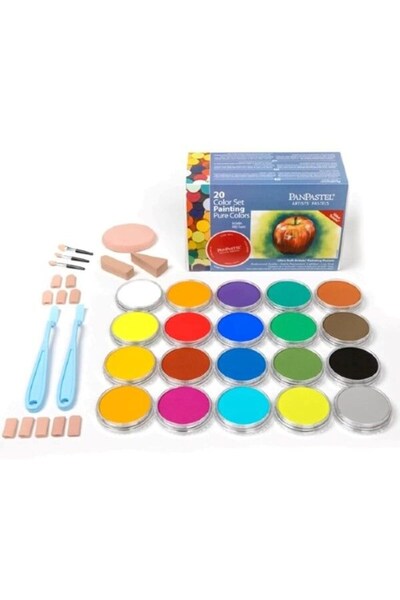 Panpastel Artist Pastel Crayons 20 Pure Colors Set