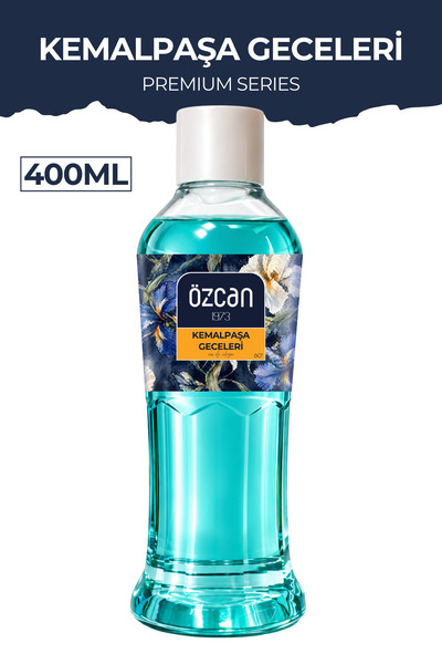 Özcan Kolonya Premium Seri Kemalpaşa Geceleri Kolonyası, Ferahlatıcı ve Serin...