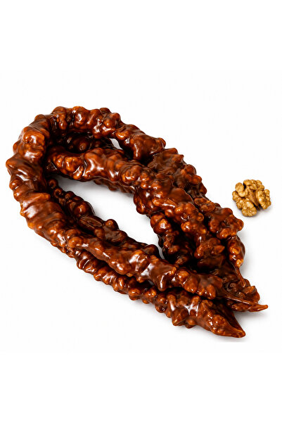 Ağaçaltı Double Walnut Maras Sausage 500 Gr Half kg Natural Walnut Pestil Sau...
