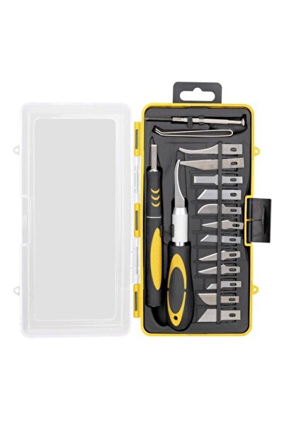 Deli SET DE 16 PIESE DE CUTERE PENTRU ARTIZANAT