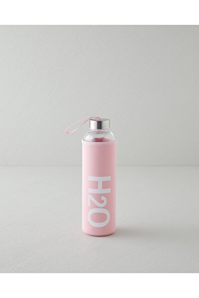 English Home Refresh Bottle Cam Kılıflı Şişe 600 ml Pembe