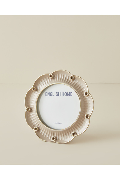 English Home Lina Mdf Çerçeve 13x13 cm Bej