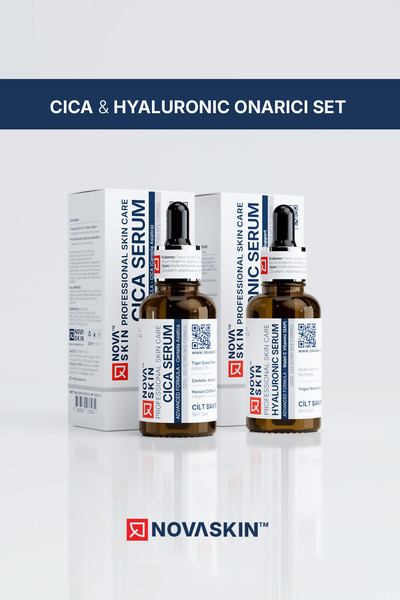 Novaskin Cica & Hyaluronic Onarıcı Nem Destek Seti