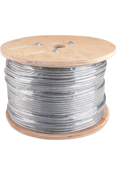 Evotools Cablu de oțel galvanizat - 100 ml lungime 100 m 6 mm 100 m