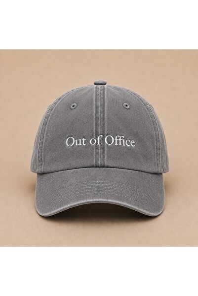 WeavedCo Custom Design Embroidery: Minimal "Out of Office" (Out of Office) Em...