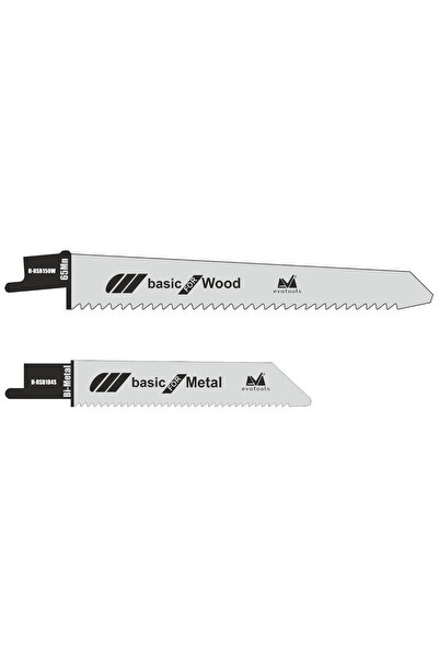 Evotools Lamă de ferăstrău sabie lemn/metal 2 bucăți - Cod produs 678288/678489