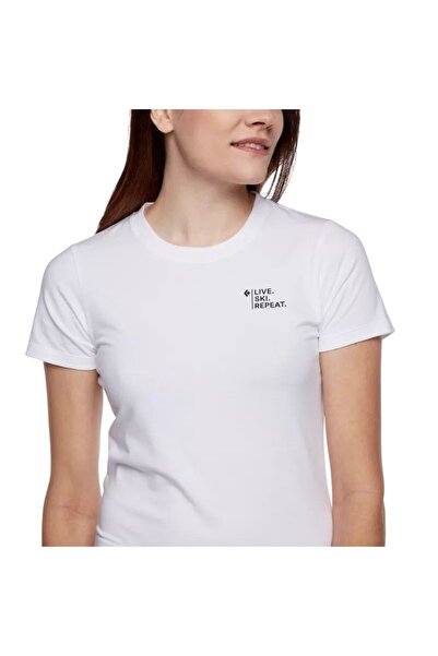 BLACK DİAMOND WOMEN'S SKI MOUNTAINEERING T-SHIRT - أبيض - L