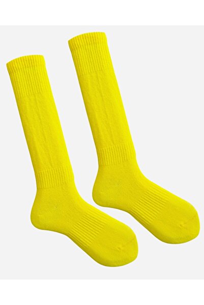 Çorabistaan 2 Çift Çok Renkli Unisex Kız Erkek Çocuk Dizaltı Tenis Çorap Futb...