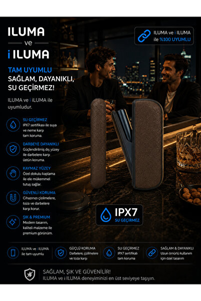 Zigver Iqos Iluma Cihazı Için Kapaklı Kılıf(TERREA ILE ÇALIŞAN CİHAZA UYGUNDU...