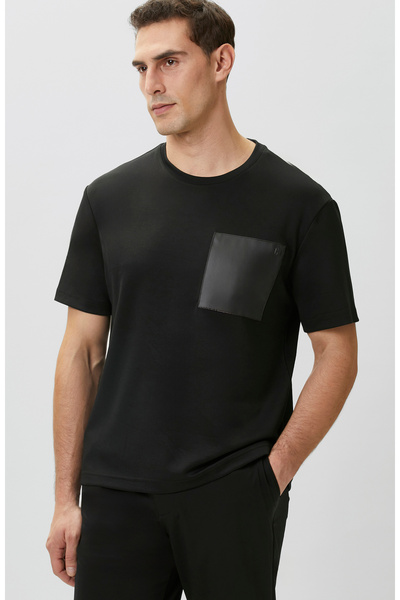 Network Comfort Fit Bordo Göğüs Cep Detaylı Sweatshirt