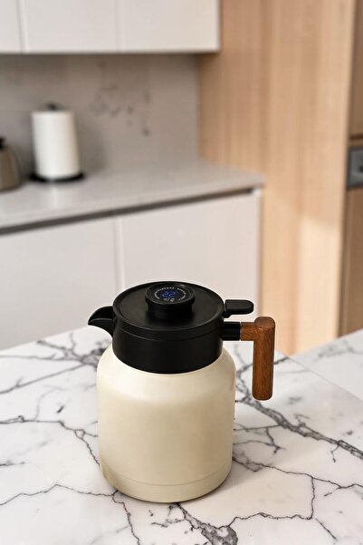 sahal aloula Premium Thermos with Smart Temperature Display - 750ml - Keeps H...