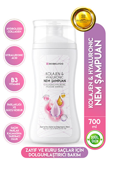 BioBellinda 250 ML BİOBELLİNDA Collagen and Hyaluronic Moisture Shampoo