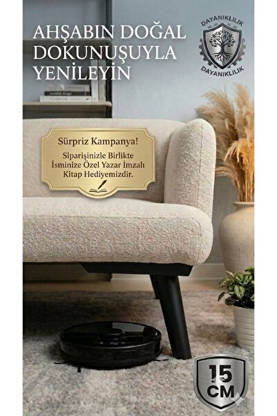 ŞİVAN DİZAYN 15 Cm Ahşap Mobilya Ayağı 1. Sınıf Gürgen Ağacı Siyah Mobilya Ka...