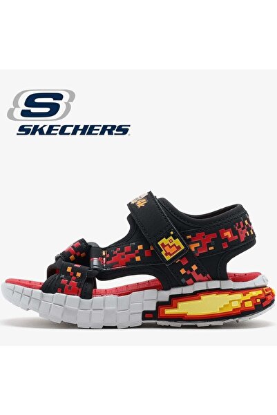 SKECHERS Мегакрафт Мегасплеш 4K 402161L Ортопедични детски сандали ЧЕРВЕНИ